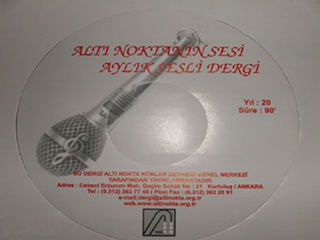 Altınoktan'nın Sesi Dergisi Broşürü